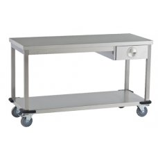 Mobile Work Table/Single Drawer /Lower Shelf